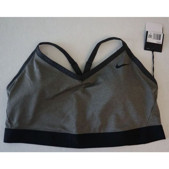 Nike Other - Nike BQ0974 091 Women's Indy Plus Sz 2XL Gray Dri-FIT Light Support Sports Bra